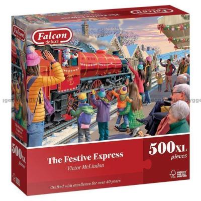 McLindon: Jultomtens röda expresståg, 500 bitar