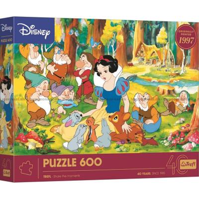 Disney: Snövit och de sju dvärgarna, 600 bitar