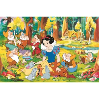 Bild av Disney: Snövit och de sju dvärgarna, 600 bitar