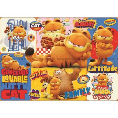 Bild av Garfield med charm och lasagne, 1000 bitar