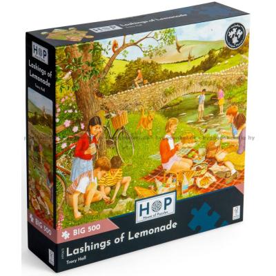 Hall: Sommarlek vid den stilla bäcken, 500 bitar