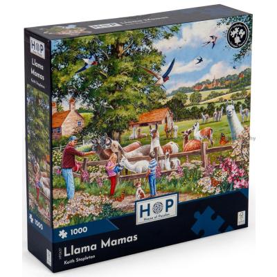 Stapleton: Nyfikna lamor på ängen, 1000 bitar