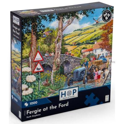 Stapleton: Traktortur genom bäcken, 1000 bitar