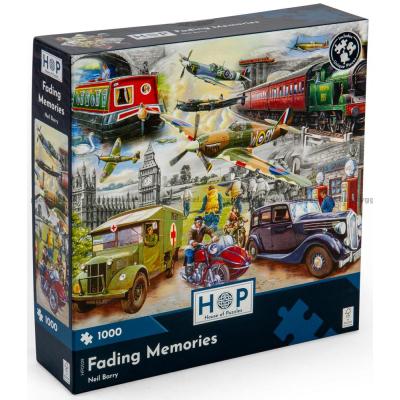 Hyllning till brittiska transportmedel, 1000 bitar