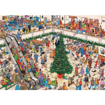 Bild av Jul i köpcentret, 1000 bitar