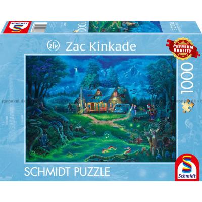 Zac Kinkade: Det hemsökta huset, 1000 bitar