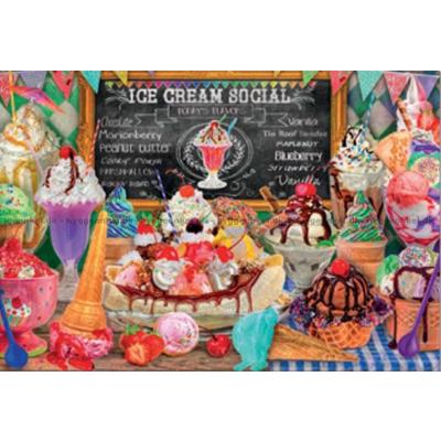 L. Stewart: Glass i långa banor, 500 bitar