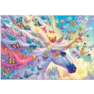 Enhörningen i en fjärilsdröm, 500 bitar