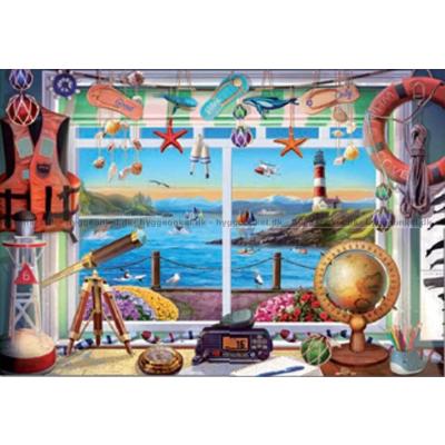 Utsikt över hav och drömmar, 1000 bitar