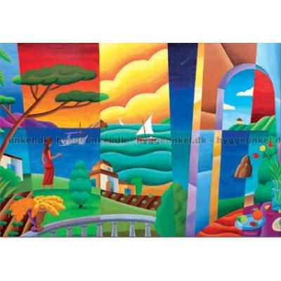 Utsikt över hav och himmel, 2000 bitar