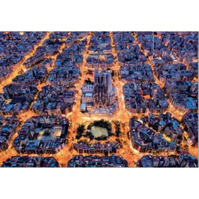 Barcelona: Stadens geometri, 1500 bitar