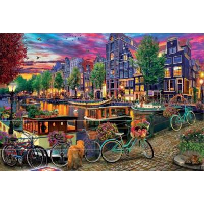 Maclean: Amsterdam i aftonsolens varma sken, 6000 bitar