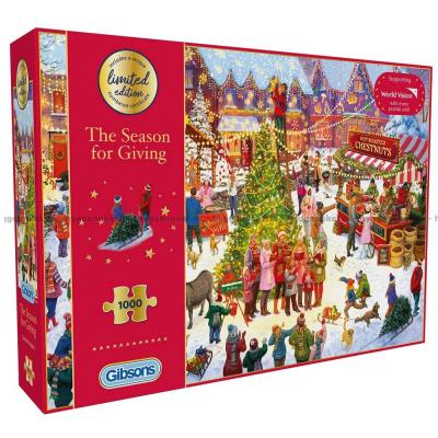 Rodgers: Julstämning på torget, 1000 bitar