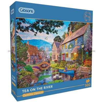 Davison: Kanottur på ån, 500 bitar