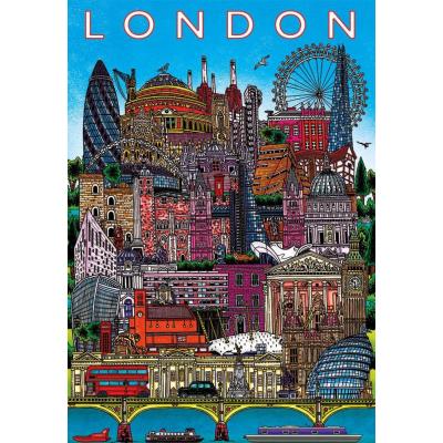 Bild av Stadens puls: London, 500 bitar