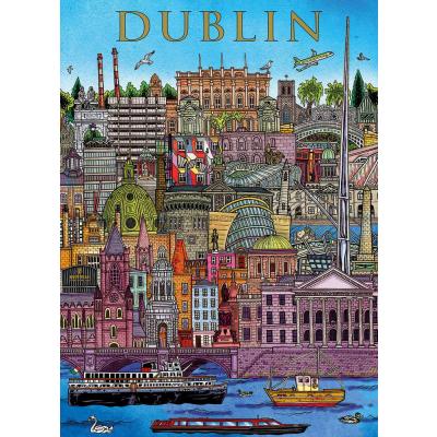 Bild av Stadens puls: Dublin, 500 bitar