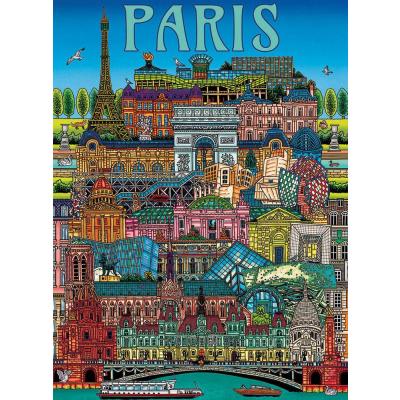 Bild av Stadens puls: Paris, 500 bitar