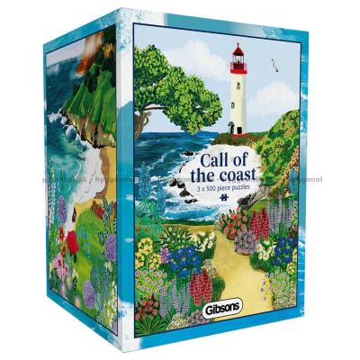 Längs kusten 3x500 bitar