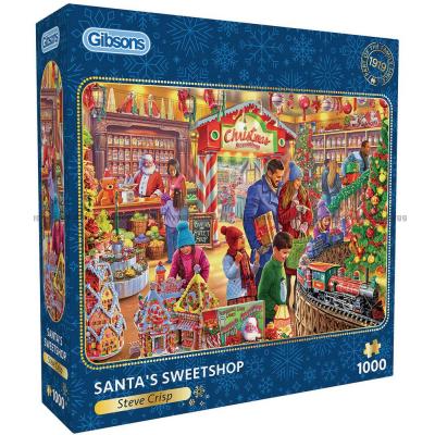 Crisp: Tomtens godisbutik, 1000 bitar