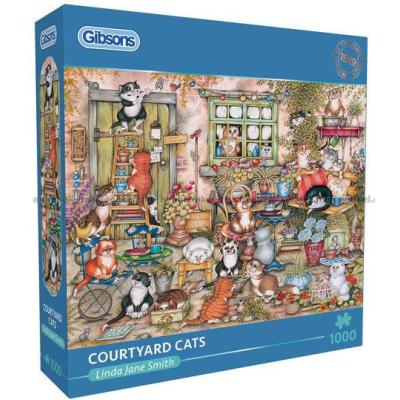 Smith Katterna i trädgården, 1000 bitar