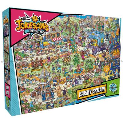 Bra humör: Skoj i byn, 1000 bitar