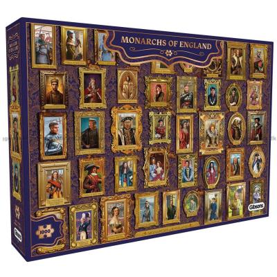 England Kungligheter genom tiderna, 1000 bitar