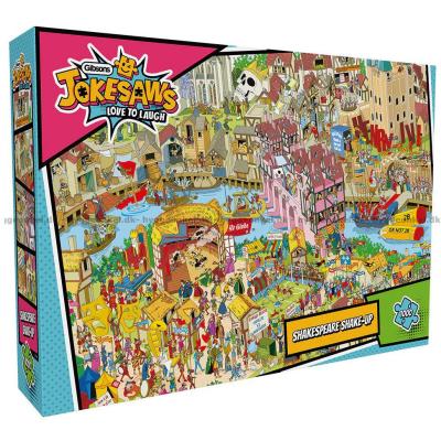 Bra humör: Shakespeares värld, 1000 bitar