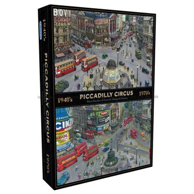 Piccadilly förr och nu, 1000 bitar