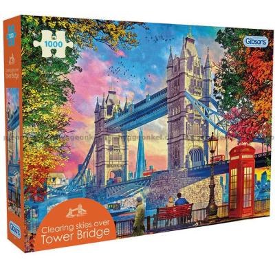 Davison Kvällsljus över Tower Bridge, 1000 bitar