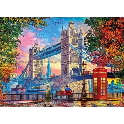 Bild av Davison Kvällsljus över Tower Bridge, 1000 bitar