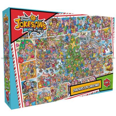 Bra humör: Jul med bus, 1000 bitar