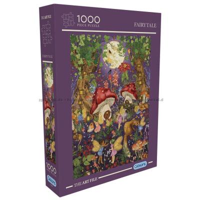 Naturen kallar: Skogens magi, 1000 bitar