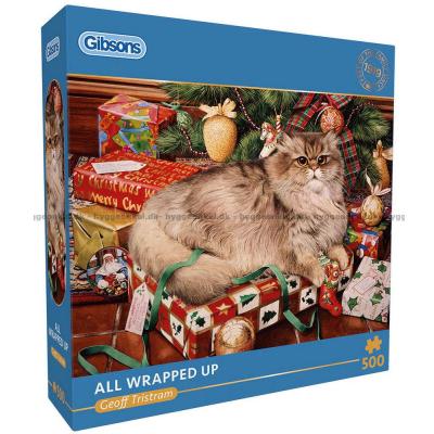 Tristram: Kattens julklapp, 500 bitar