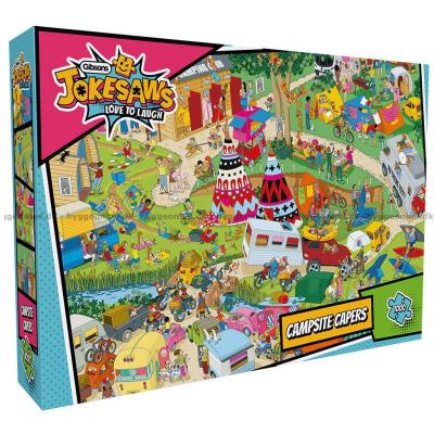 Bra humör: Livet på campingplatsen, 1000 bitar