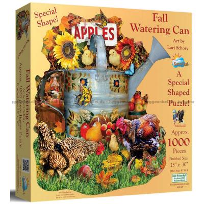 Schory: Höst i trädgården - Format motiv, 1000 bitar