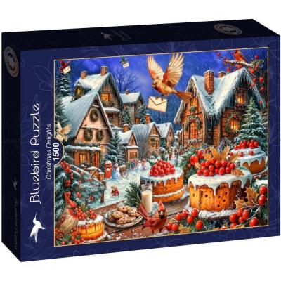 Fåglarna bär julbrev, 1500 bitar