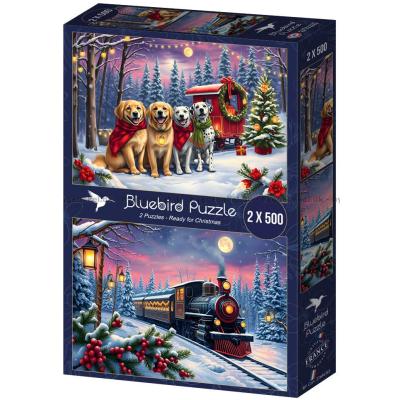 Julen är på väg, 2x500 bitar