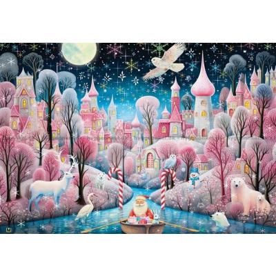 Bild av Julmagi i sagolandet, 1000 bitar
