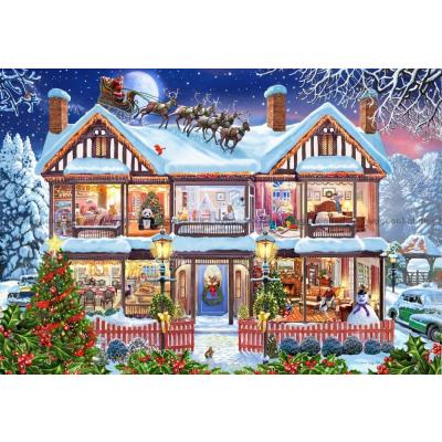 Bild av Crisp: Huset vid juletid, 1000 bitar