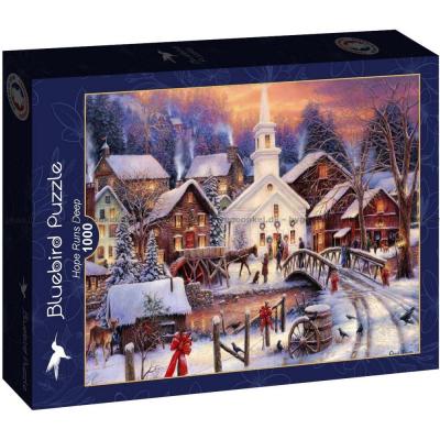 Pinson: Kyrkan vid juletid, 1000 bitar