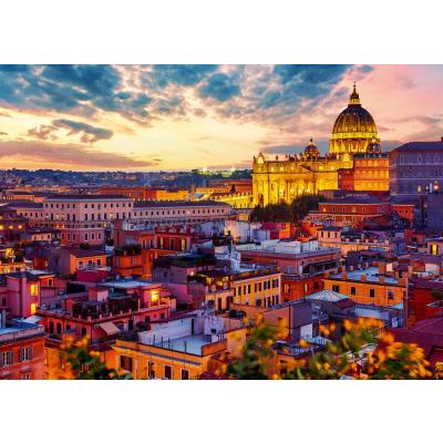 Solnedgång över Petersplatsen, 1000 bitar