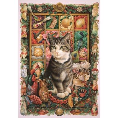 Katten och julpyntet, 1000 bitar