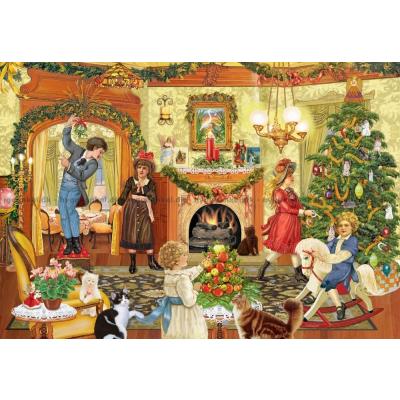 Familjejul i vardagsrummet, 1000 bitar