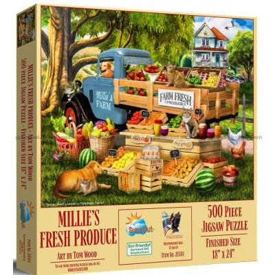 Wood: Gårdens frestelser, 500 bitar