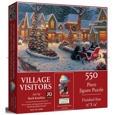 Keathley: Gäster vid juletid, 550 bitar