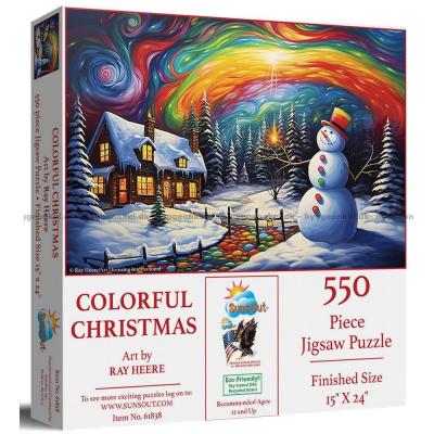 Vinterns färgfest, 550 bitar