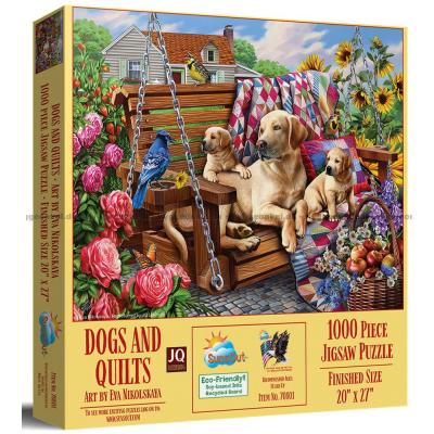 Hundliv i trädgården, 1000 bitar