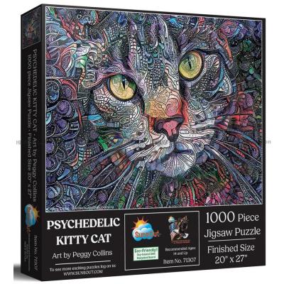 Kattens magiska blick, 1000 bitar