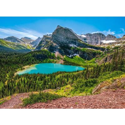 Bild av USA: Glacier National Park - Grinnellsjön, 3000 bitar
