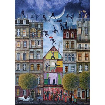 Gycklarnas gata, 500 bitar